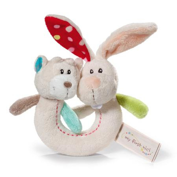 NICI Couple ring rattle Rabbit Tilli & Bear Taps