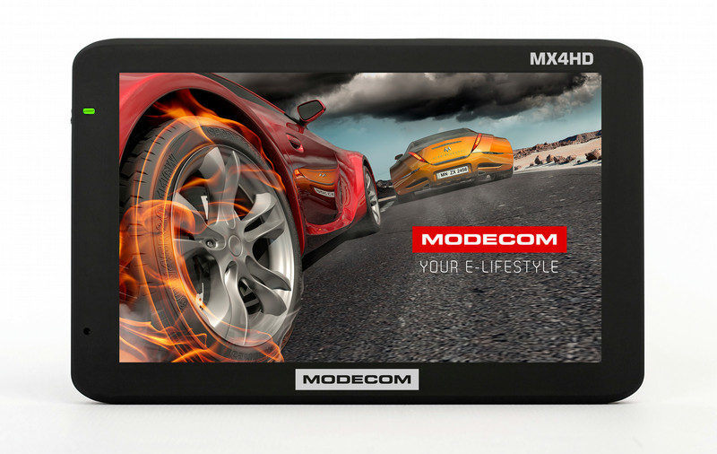 Modecom FreeWAY MX4 HD Фиксированный 5" TFT Сенсорный экран 185г Черный