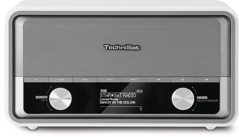 TechniSat DigitRadio 520 Internet Цифровой Белый радиоприемник