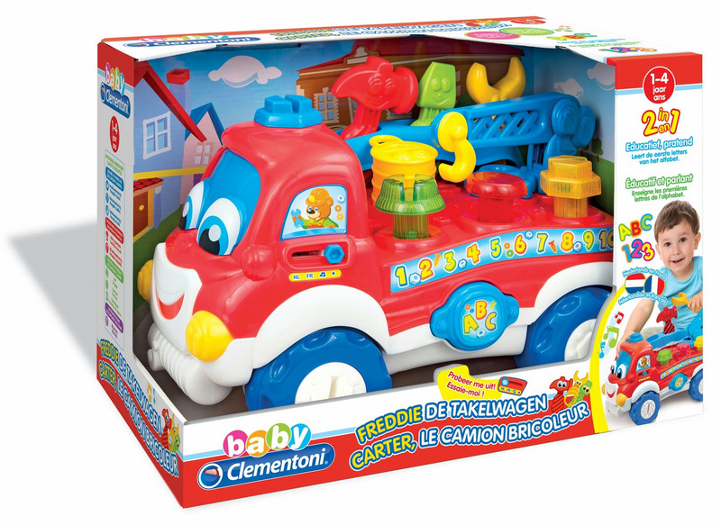 Clementoni Freddie de Takelwagen learning toy