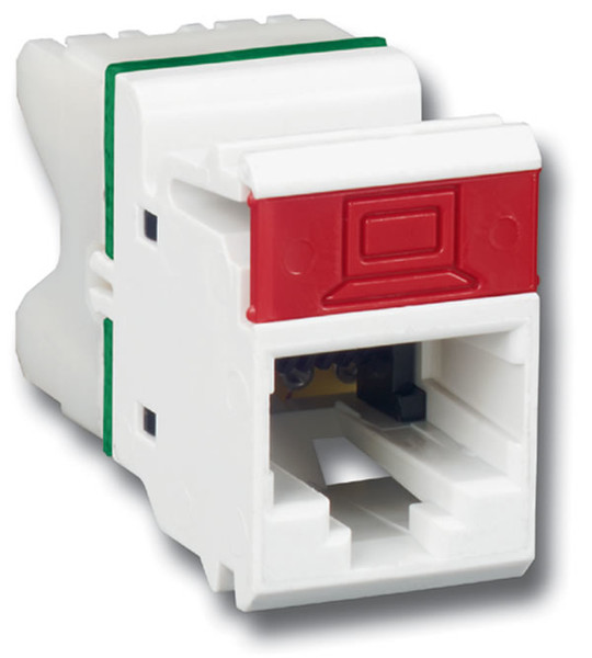 Siemon MAX 6 UTP 100 Pack RJ-45 White socket-outlet