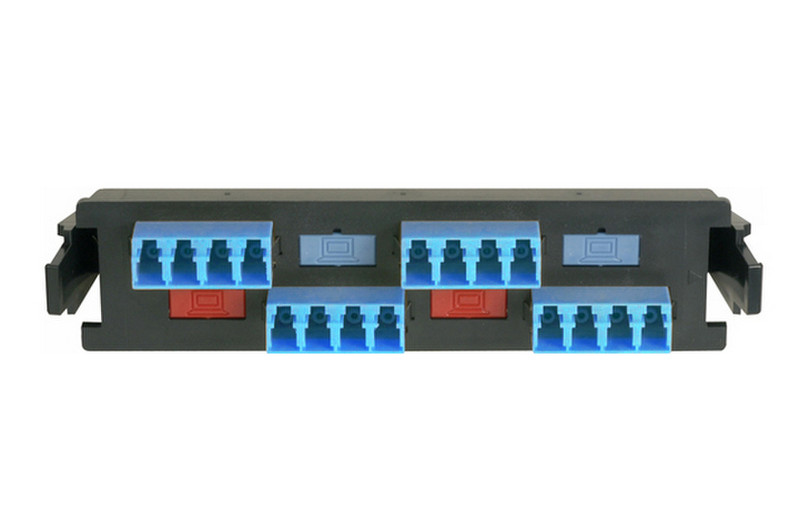 Siemon RIC-F-LCU16-01C LC 1шт Черный, Синий волоконно-оптический адаптер