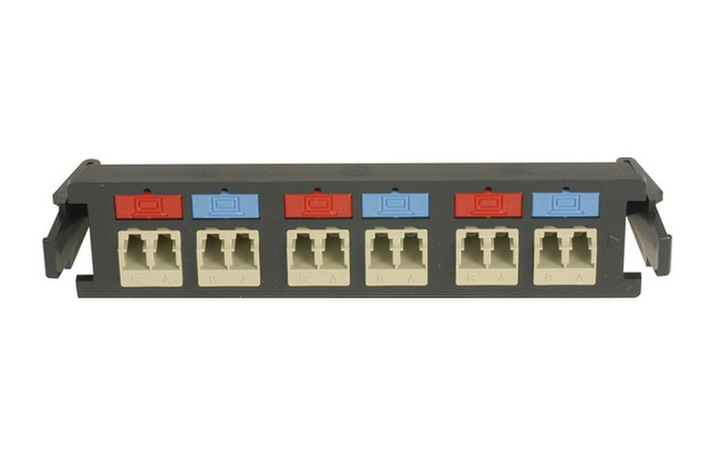 Siemon RIC-F-LC12-01C LC 1pc(s) Beige,Black,Blue,Red fiber optic adapter