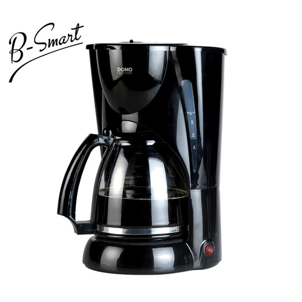 Domo DO470K Drip coffee maker 1.8L 14cups Black coffee maker