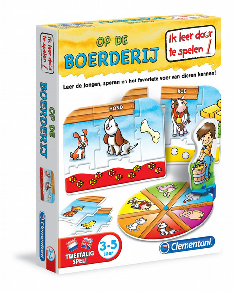 Clementoni Op de boerderij обучающая игрушка