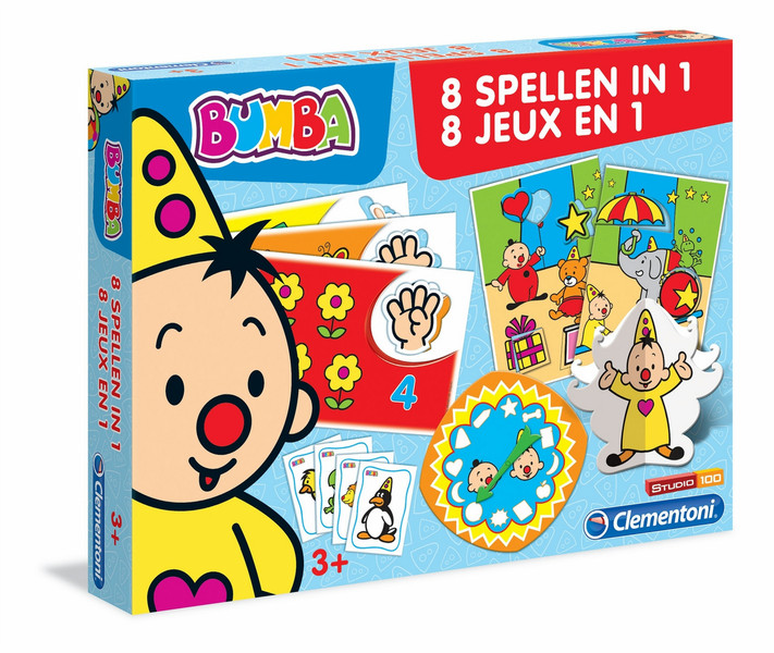 Clementoni Bumba 8 Spellen in 1 learning toy