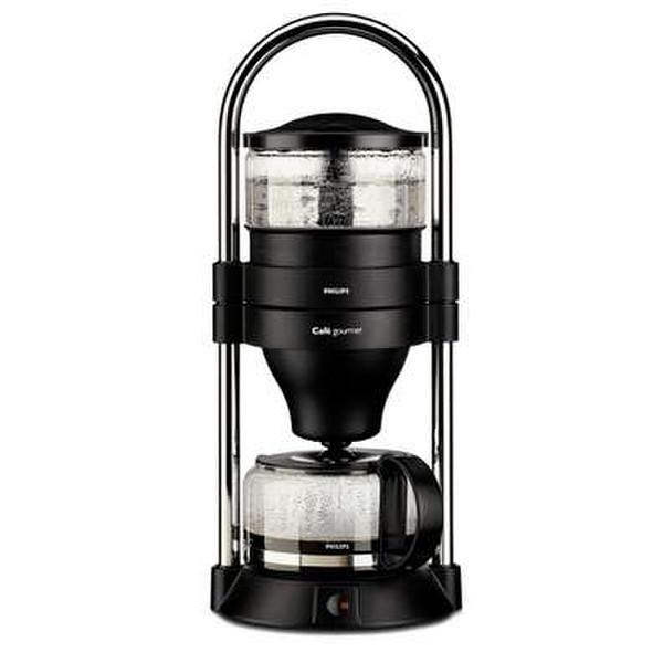 Philips Café Gourmet HD 5405 Капельная кофеварка 1л 8чашек Черный, Хром