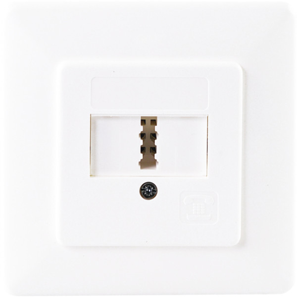 Schwaiger TDU2216 532 TAE White socket-outlet