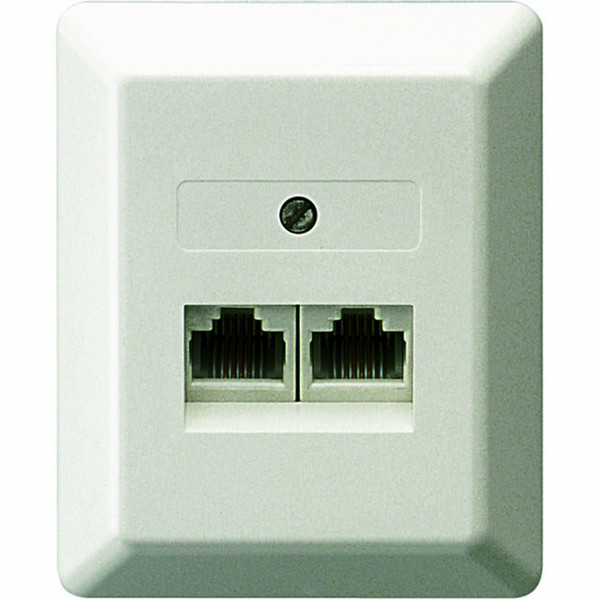 Schwaiger TDA1339 532 RJ-45 White socket-outlet
