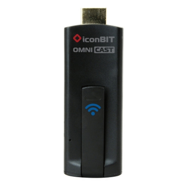 iconBIT OMNICAST HDMI Black Smart TV dongle