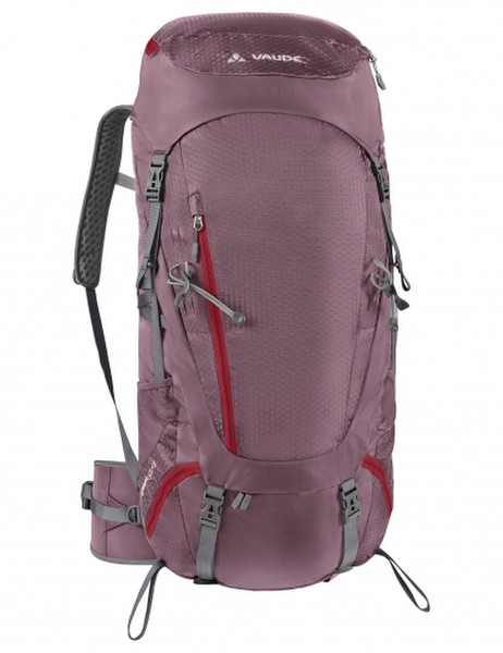 VAUDE Asymmetric 48+8 Женский 56л Полиамид, Полиуретан Розовый туристический рюкзак