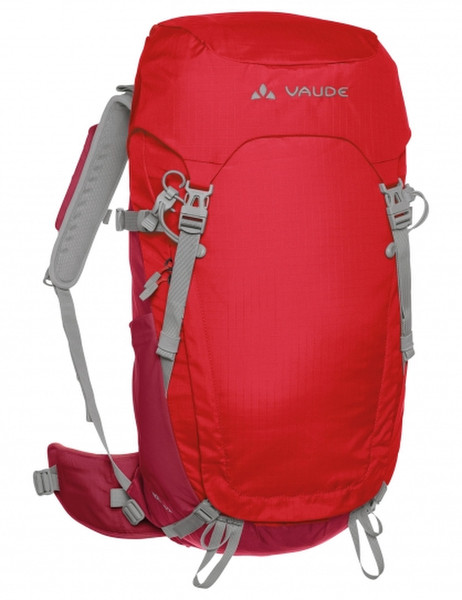 VAUDE Prokyon 28 Женский 28л Полиамид, Полиэстер, Полиуретан Серый, Красный туристический рюкзак