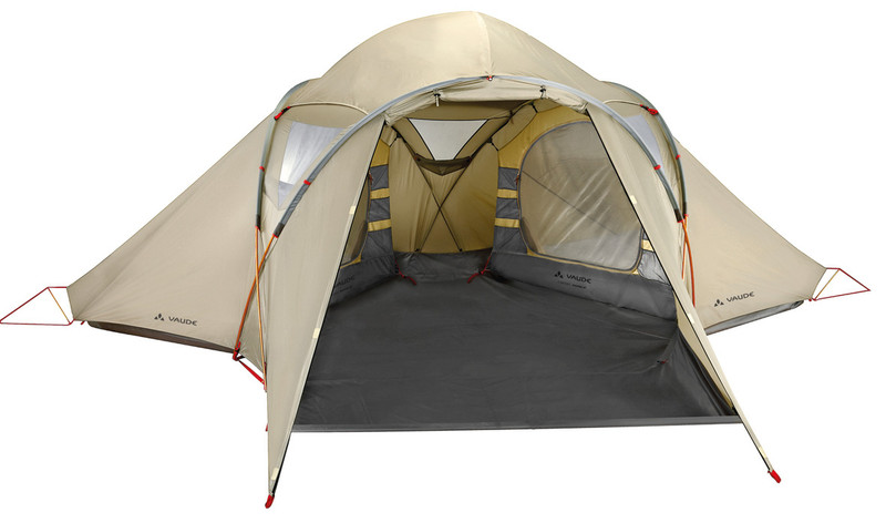 VAUDE Badawi 4P Dome/Igloo tent Sand