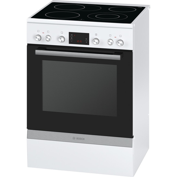 Bosch HCA744320 Freestanding Ceramic hob A White cooker