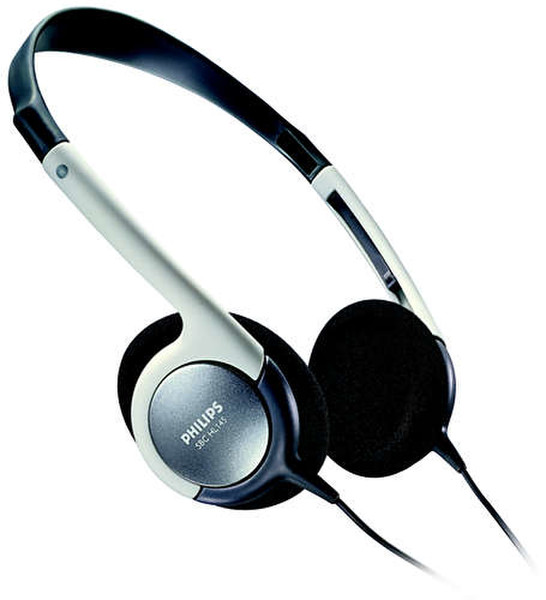 Philips SBCHL145/00 Black,Silver Supraaural Head-band headphone