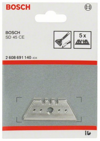 Bosch 2608691140 5Stück(e) Teppichmesserklinge