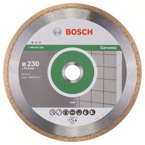 Bosch Bestelnr. 2 608 602 538 Ріжучий диск 1шт