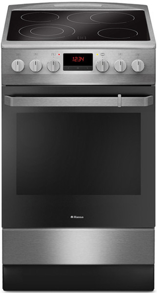 Hansa FCCX59209 Отдельностоящий Induction hob A Нержавеющая сталь кухонная плита