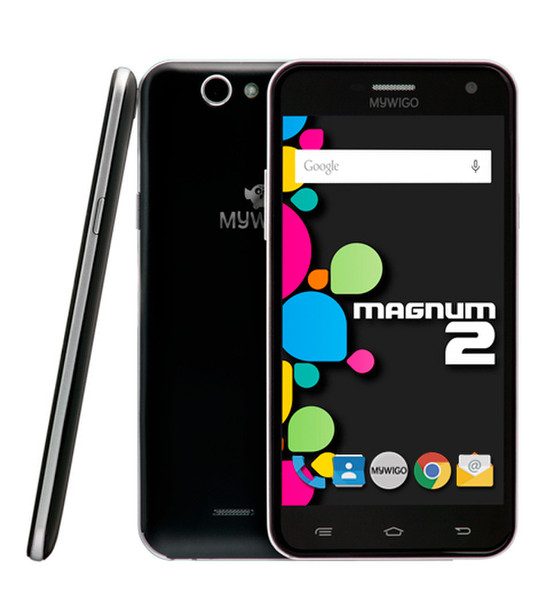MyWiGo Smartphone Magnum 2 Black 4G 8GB Schwarz