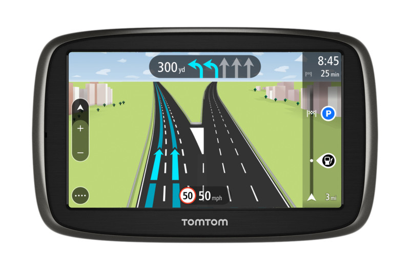 TomTom START 50 Tragbar / Fixiert 5Zoll LCD Touchscreen 235g Schwarz