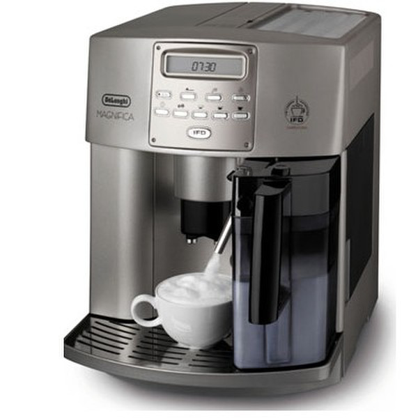 DeLonghi Digital Super Automatic Machine EAM3500 Espressomaschine 1.8l Silber