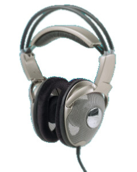 Alecto Headphones MP-350 Silber ohrumschließend Kopfhörer