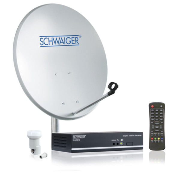 Schwaiger SAT1001E 0.95 - 2.15GHz Grey satellite antenna