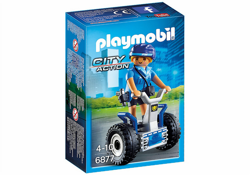 Playmobil City Action Policewoman with Balance Racer