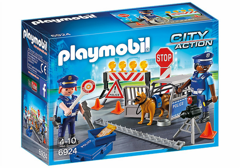 Playmobil City Action Police Roadblock