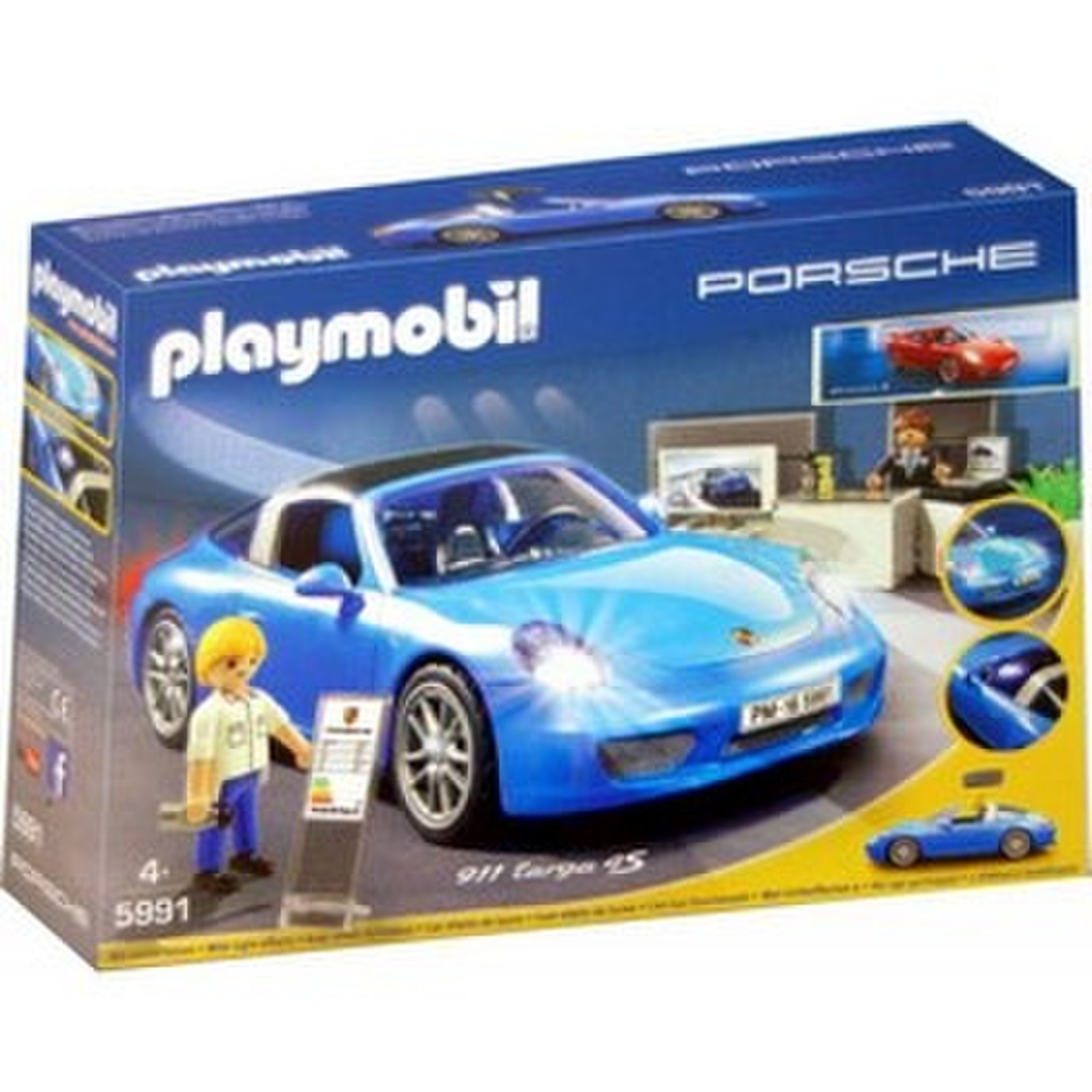 ᐈ Playmobil Porsche 911 Targa 4S • Compare prices • Technical ...