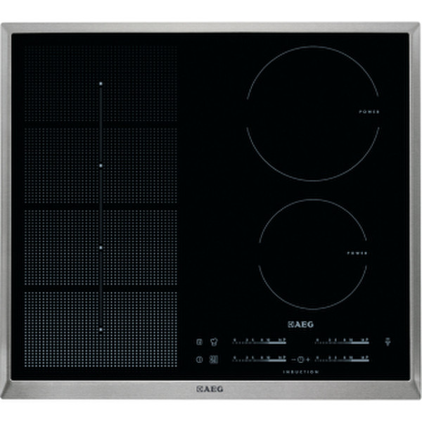 AEG HDP54106XB Built-in Induction Black,Stainless steel