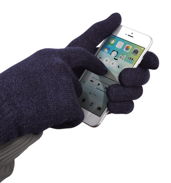 Urban Revolt 21098 Touchscreen gloves Blau Acryl Touchscreen-Handschuh