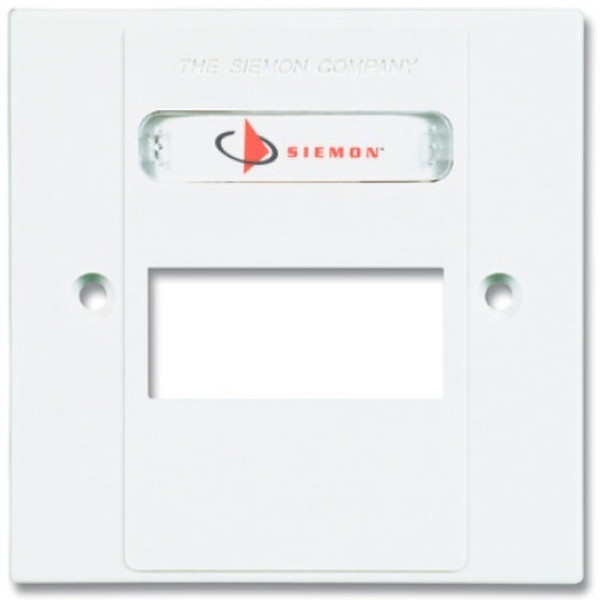 Siemon MX-BFP-S-03-25 White switch plate/outlet cover