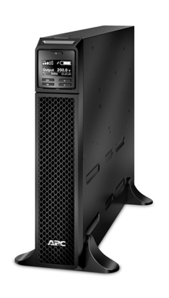 APC SRT3000XLT Double-conversion (Online) 3000VA 3AC outlet(s) Tower Black uninterruptible power supply (UPS)