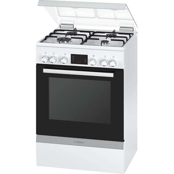 Bosch HGD745220 Freestanding Gas hob A White cooker