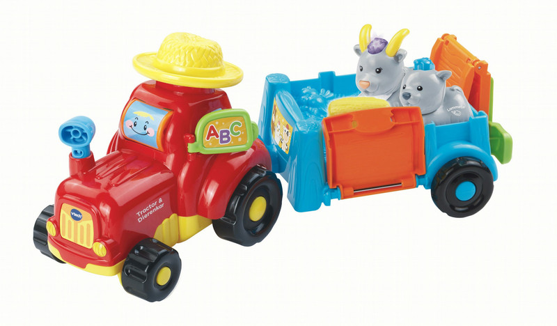 VTech Zoef Zoef Dieren Tractor & Dierenkar Junge/Mädchen Lernspielzeug