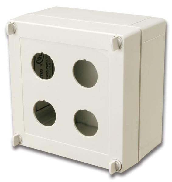 Siemon X-IBOX-04 White outlet box
