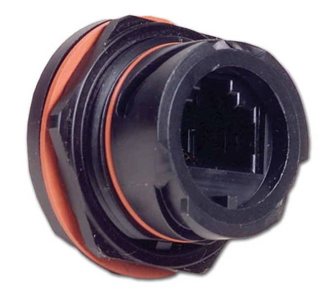 Siemon X6 RJ-45 Black,Orange socket-outlet