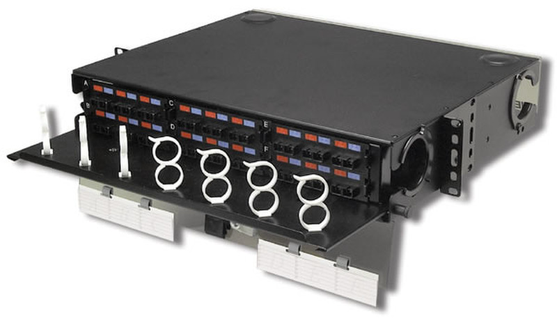Siemon RIC3-36-01 1шт Черный волоконно-оптический адаптер