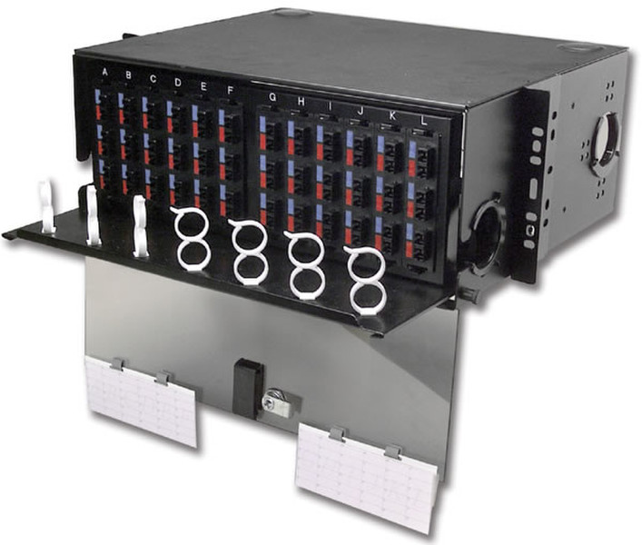 Siemon RIC3-72-01 1шт Черный волоконно-оптический адаптер
