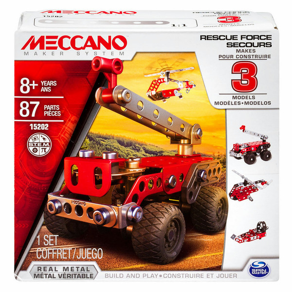 Meccano Rescue Force Secours Boy/Girl learning toy