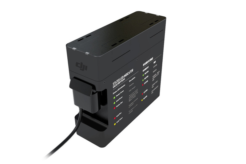 DJI Battery Charging Hub Innenraum Schwarz