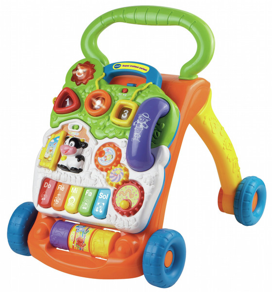 VTech Super Trotteur Parlant 2 en 1 Orange Lernspielzeug