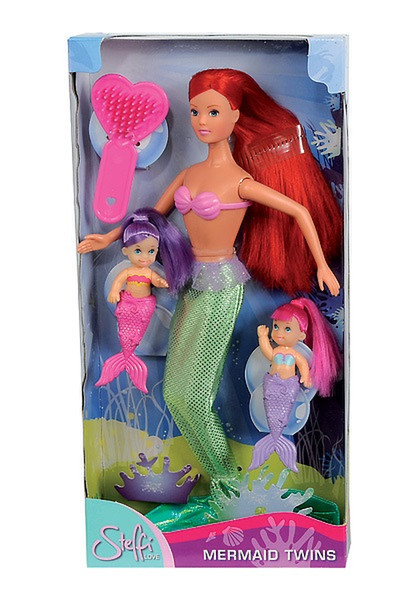 Simba Mermaid Twins Разноцветный кукла