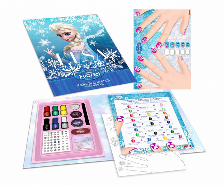 Smoby Frozen Nails Art Book kids' makeup set