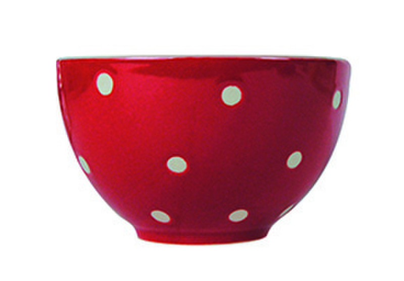 No-Brand F9214 Round 0.5L Red,White dining bowl