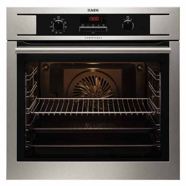 AEG BP530310WM Electric oven 71l 3500W A+ Schwarz, Silber