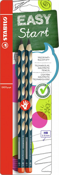 Stabilo EASYgraph 1шт угольный карандаш