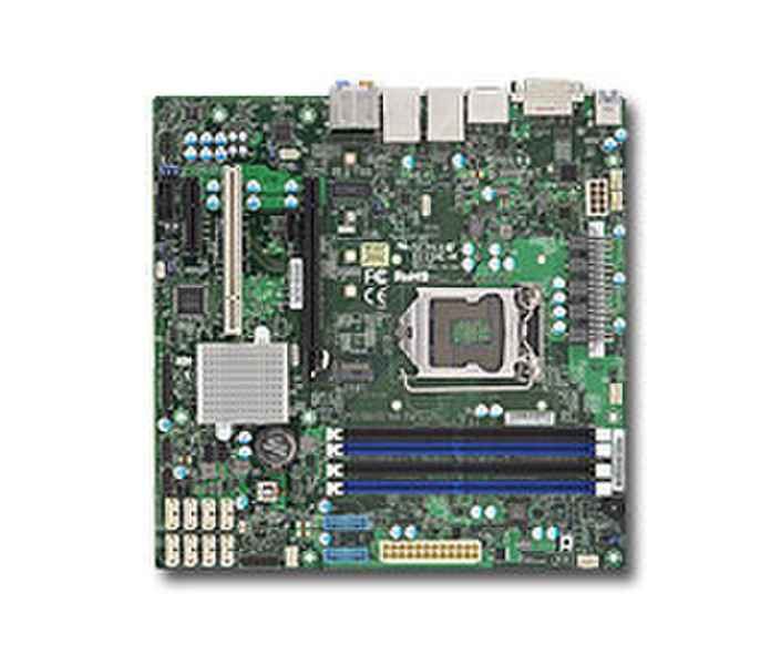 Supermicro X11SAE-M Intel C236 Socket H4 (LGA 1151) Micro ATX Server-/Workstation-Motherboard