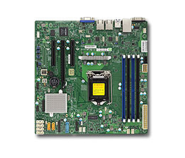 Supermicro X11SSL-F Intel C232 LGA 1151 (Socket H4) Micro ATX Server-/Workstation-Motherboard